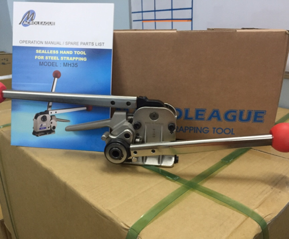 Dụng cụ đóng đai thép 3 trong 1 Macroleague MH35