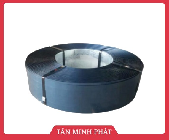 Dây đai PET trơn/caro màu đen