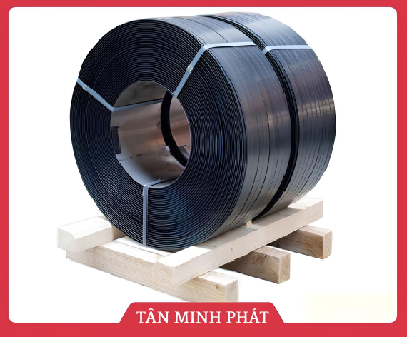 Dây đai thép sơn tĩnh điện (Black – Green – Blue) 
