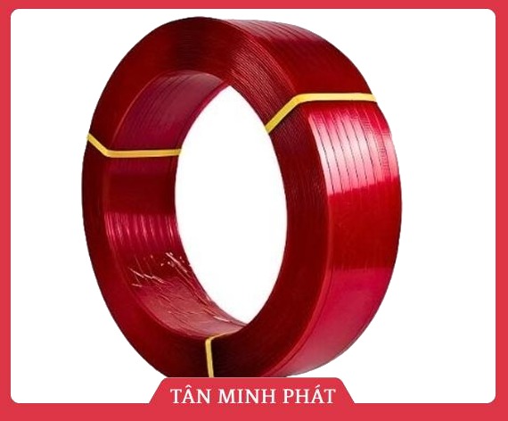 Dây đai PET màu đỏ