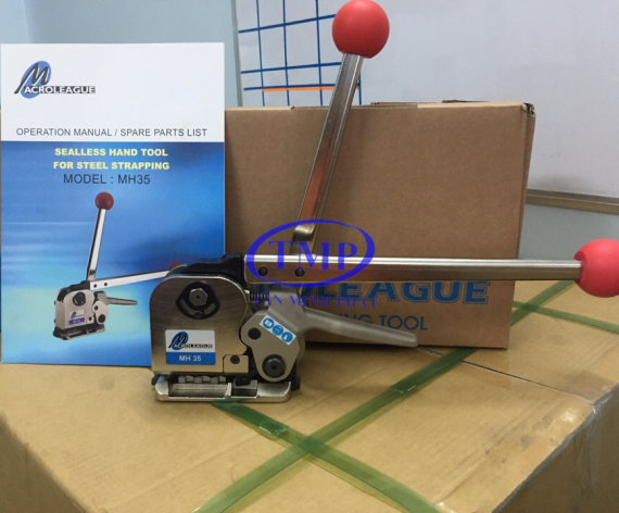 Dụng cụ đóng đai thép 3 trong 1 Macroleague MH35