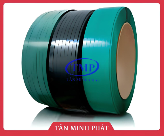 Dây đai thép sơn tĩnh điện (Black – Green – Blue) 