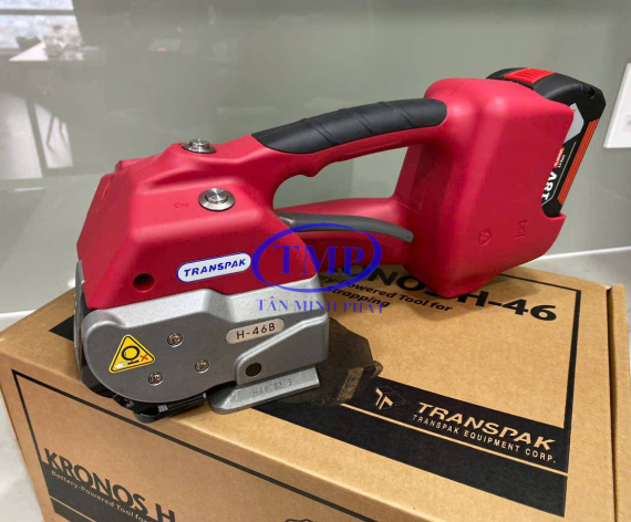 Máy đóng đai nhựa dùng pin hàn nhiệt Transpak H46B