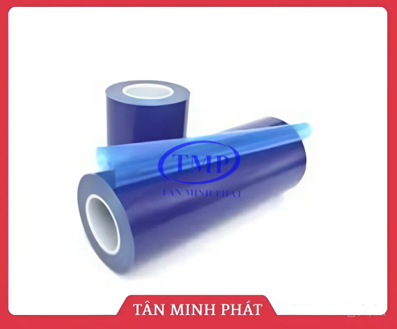 Màng PE màu xanh